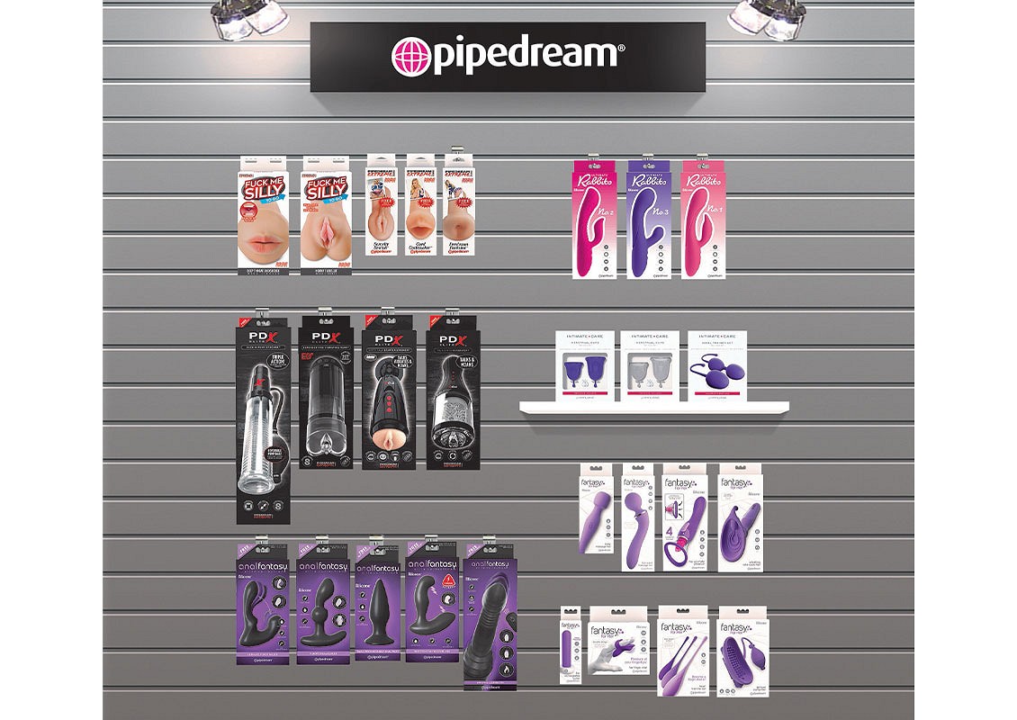 Pipedream Planogram new items Spring 2019